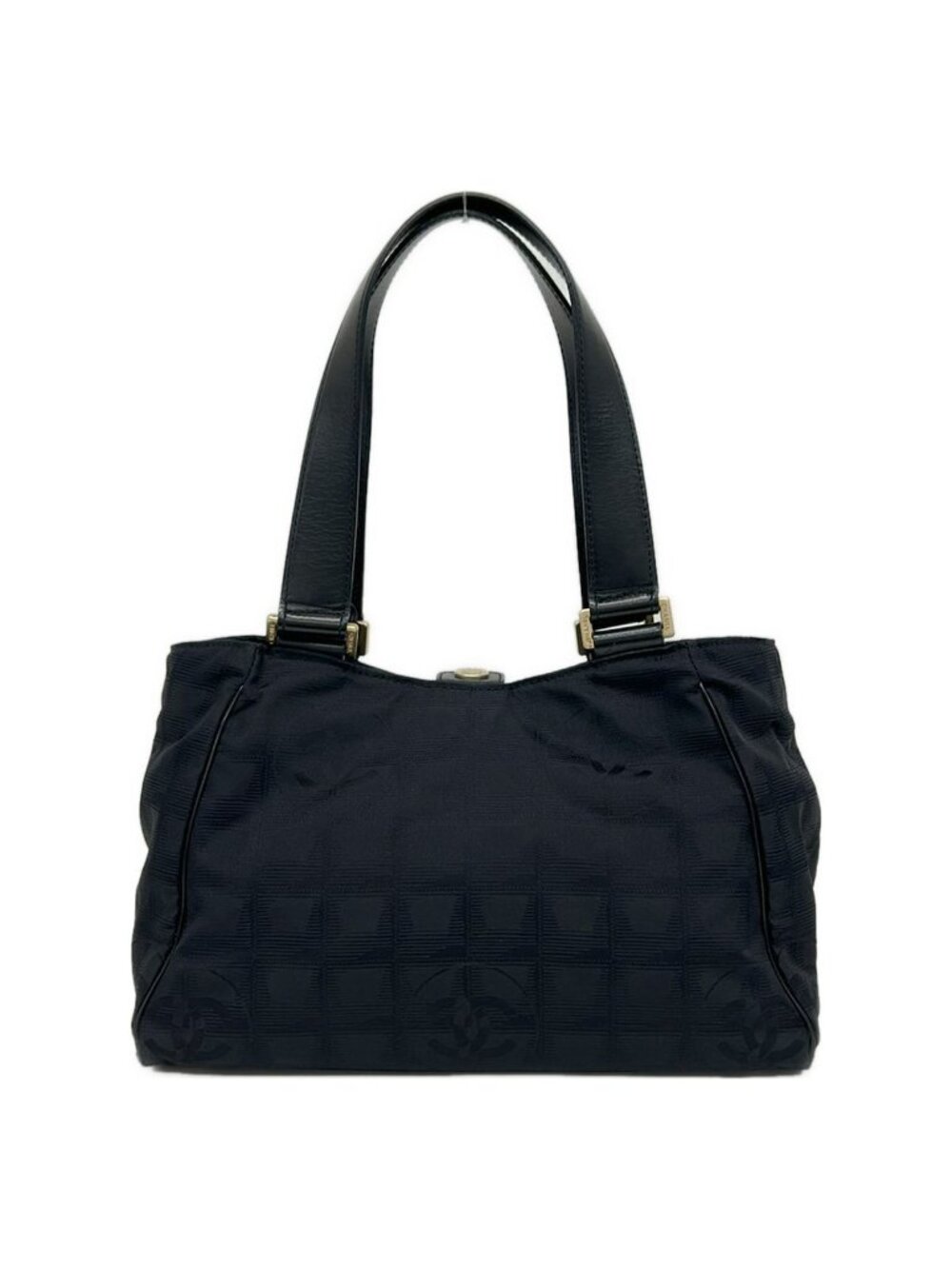 ★SOLD★ Chanel Tote New Travel Line Black Leather - Picture 3 of 9
